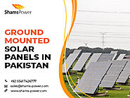 Shams Power: Ground mounted solar panels in Pakistan