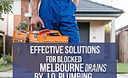 Effective Solutions for Blocked Drains Melbourne by J.O. Plumbing