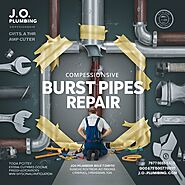 Comprehensive Burst Pipes Repairs by J.O. Plumbing