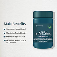 Vegan Omega 3 Capsules With Algae Derived DHA - Zeroharm