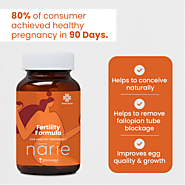 Narie Fertility Formula Tablets to Conceive Naturally - Zeroharm