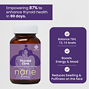 Narie Thyroid Care Tablets With Ashwagandha - Zeroharm