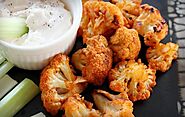 Buffalo cauliflower :: Healthy Cooking Opinions || www.healthycookingopinions.com