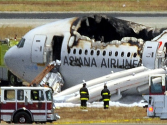 Boeing 777 crash landing at San Francisco airport; 2 dead; scores injured