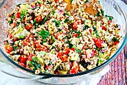 Quinoa Salad with Tahini
