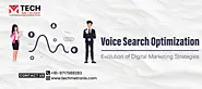 Optimizing for Voice Search: How Digital Marketing Services Adapt to Evolving Trends - TechMetronix