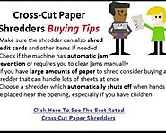 Best Cross Cut Paper Shredders Reviews - Tackk