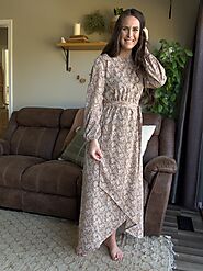 Bohemian Wrap Maxi Dress for Women By Natural Secrets Boutique