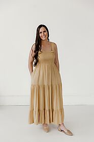 Golden Hour Maxi Dress for Women By Natural Secrets Boutique