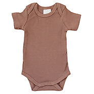 Dusty Rose Ribbed Baby Bodysuit – Natural Secrets Boutique