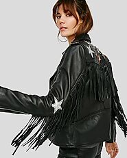 Experience Timeless Elegance with Women's Sloane Black Biker Leather Jacket | NYC Leather Jackets
