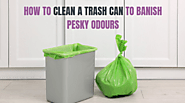 How To Clean A Trash Can To Banish Pesky Odours?