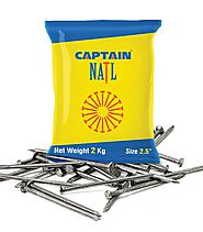 Top Quality Iron Nail Manufacturer in India - Captain Nails