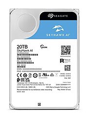 ST20000VE002 Seagate SkyHawk AI 20TB 7200RPM SATA III 3.5-inch Internal Hard Drive