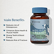Calcium Tablets With Vitamin D3 For Bone Health - Zeroharm