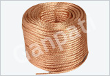 Round Flat Braided flexible Copper Wire