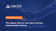 Why Sigma Solve is Your Ideal Software Modernization Partner - Sigma Solve Inc