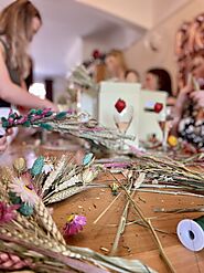 Dried Wreath Workshop