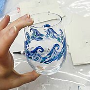 Glass Painting Team Building