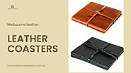 Purchase Incredible Leather Coasters from Melbourne Leather Co. – @melbourneleatherco on Tumblr