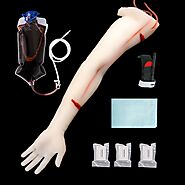 Translucent Arm Hemorrhage Control Model with Dual Cut Wounds – Ultrassist