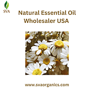 Natural Essential Oil Wholesaler USA | SVA