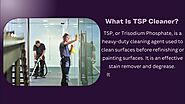 What Is TSP Cleaner How To Use It