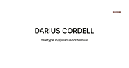 Darius Cordell