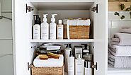 How to Organize a Bathroom Cabinet - SUNVIN