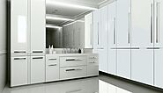 Bathroom Cabinets High Gloss White Elegance for Your Haven