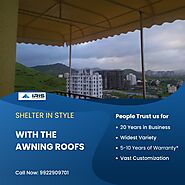 Why are people installing awning roofs in Pune?