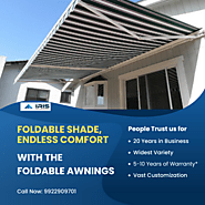 Why Businesses and Residences are choosing Foldable Awnings in Pune?