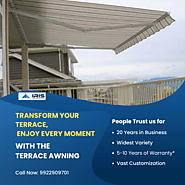 Why Terrace Awnings are most preferred in Pune?