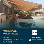 In which condition retractable awnings for car parking in Pune is best suitable?