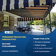 Iris awning in Pune | awning manufacturers in Pune | awning dealers | canopy in Pune | tensile structure manufacturer...