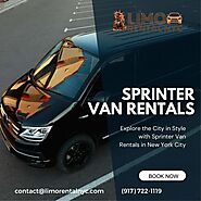 Explore the City in Style with Sprinter Van Rentals New York City