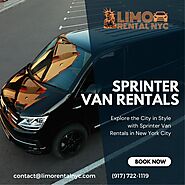 Explore the City in Style with Sprinter Van Rentals in New York City