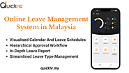 E Leave | Online Leave Management System Malaysia | QuickHR