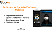 Performance Appraisal Software | Performance Management System | QuickHR Malaysia