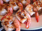 Cajun Spiced Grilled Shrimp On-a-Stick