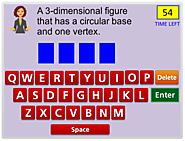 Vocabulary Game With Geometry Terms
