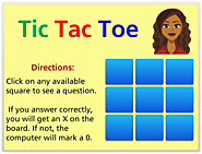 Tic Tac Toe Classifying Angles Game