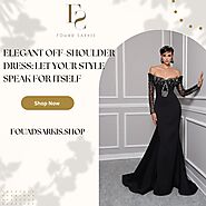 Elegant Off-Shoulder Dress: Let your style speak for itself