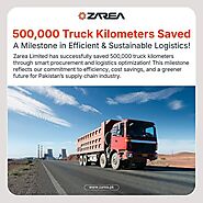 Half a million kilometers smarter—Zarea is driving Pakistan’s supply chain toward a greener future!