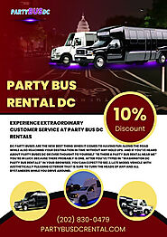 Party Bus Rental DC @partybusdcrental