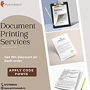 Why Are Document Printing Services Essential for Modern Businesses in India?