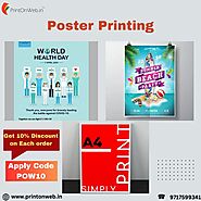 Fast and Reliable Poster Printing Services