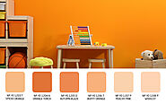 Autumn Blaze Wall Colour For Children’s Playroom