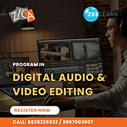 Audio Video Editing course for Youtube in Mumbai