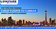 Cheap Flights to Canada | Lowfarescanners
